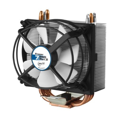ARCTIC Freezer 7 Pro - Refrigerador CPU multicompatible con ventilador PMW de 92 mm, Cooler para AMD AM4 e Intel 115x CPU, hasta 150 vatios de rendimiento térmico
