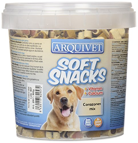 Arquivet Soft Snacks Corazones Mix 800 grs - 855 gr