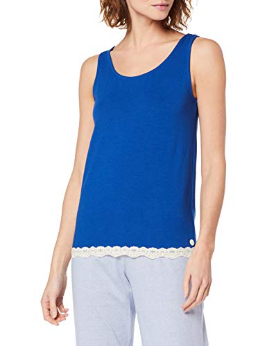ARTHUR Tiaunie19 Top de Pijama, Azul (Outremer Outr), X-Small (Talla del Fabricante: Small) para Mujer