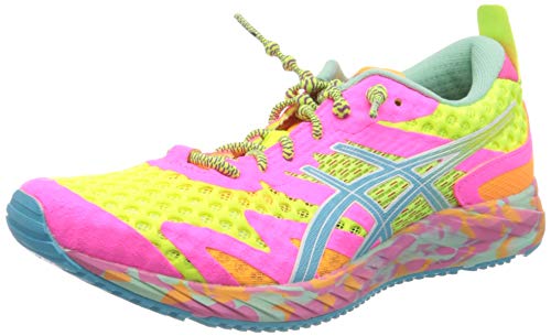 Asics Gel-Noosa Tri 12, Running Shoe Womens, Safety Yellow/Aquarium, 41.5 EU
