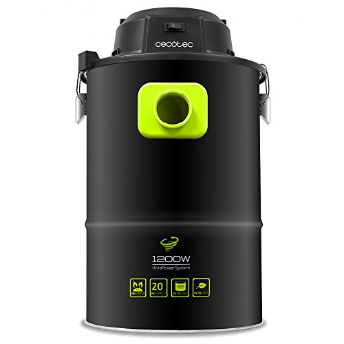 Cecotec Aspirador cenizas Conga PowerAsh 1200. Boquilla XXL, 3 Procesos de Filtración, Tubo Reforzado, Depósito Metálico 20 L, Filtro HEPA, 1200W Cecotec Aspirador cenizas Conga PowerAsh 1200. Boquilla XXL, 3 Procesos de Filtración, Tubo Reforzado, Depósito Metálico 20 L, Filtro HEPA, 1200W
