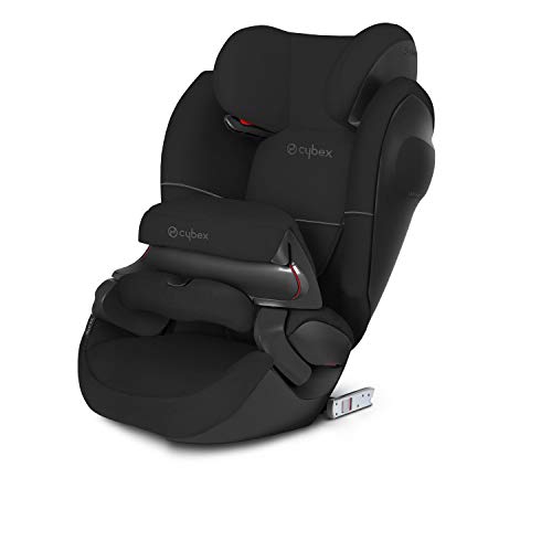 Cybex - Silla de coche grupo 1/2/3 Pallas M-Fix SL, silla de coche 2 en 1 para niños, para coches con y sin ISOFIX, 9-36 kg, desde los 9 meses hasta los 12 años aprox.Pure Black Cybex - Silla de coche grupo 1/2/3 Pallas M-Fix SL, silla de coche 2 en 1 para niños, para coches con y sin ISOFIX, 9-36 kg, desde los 9 meses hasta los 12 años aprox.Pure Black