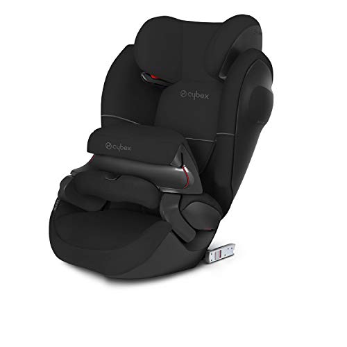 Cybex - Silla de coche grupo 1/2/3 Pallas M-Fix SL, silla de coche 2 en 1 para niños, para coches con y sin ISOFIX, 9-36 kg, desde los 9 meses hasta los 12 años aprox.Pure Black