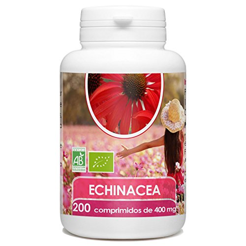 Echinacea Orgánica - Echinacea purpurea - 400mg -200 comprimidos
