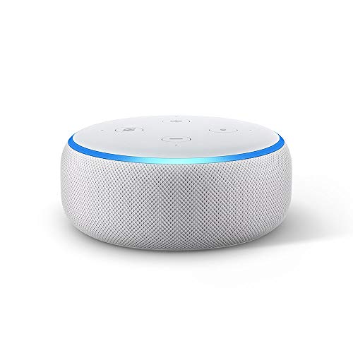 Echo Dot (3.ª generación) - Altavoz inteligente con Alexa, tela de color gris claro Echo Dot (3.ª generación) - Altavoz inteligente con Alexa, tela de color gris claro