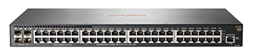 Hewlett Packard Enterprise Aruba 2930F 48G 4SFP+ Conmutador de Red administrado L3 Gigabit Ethernet (10/100/1000) 1U Gris Aruba 2930F 48G 4SFP+, Gestionado, L3, Gigabit