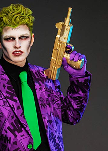 Magic Box La Ametralladora de plástico Dorado Estilo Joker