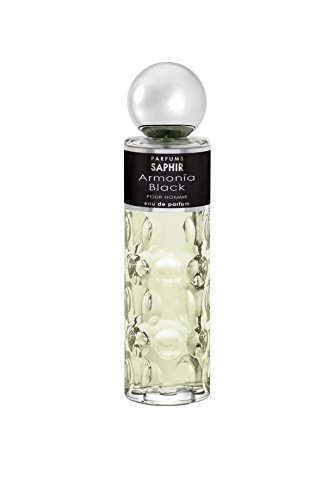 PARFUMS SAPHIR Armonía Black - Eau de Parfum con vaporizador para Hombre - 200 ml