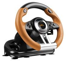 Speedlink - Racing Wheel Drift O.Z. Sl4495Bkor, Color Negro Y Amarillo (PS3)
