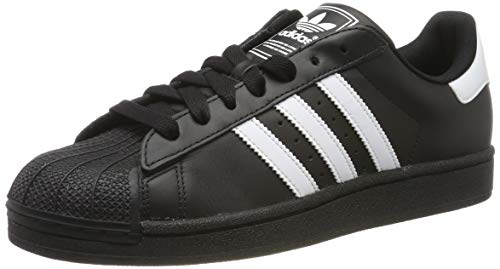 Adidas Superstar II - Zapatillas de running para hombre, Negro (Noir (Noir/Blanc/Noir)), 44 2/3