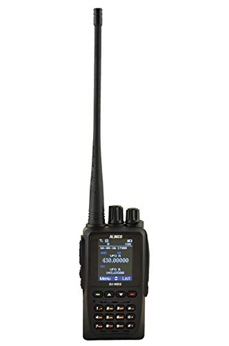 Alinco DJ-MD5 EPG Walkie Talkie Doble Banda UHF, VHF y Digital DMR