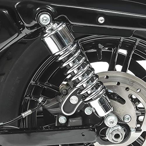 Amortiguador Trasero 267 mm para Harley Sportster 883 Low 04-10 Descenso Cromo
