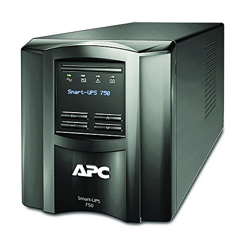 APC Smart-UPS SMT, SMT750I, Sistema de alimentación ininterrumpida, SAI, 750 VA, Color Negro