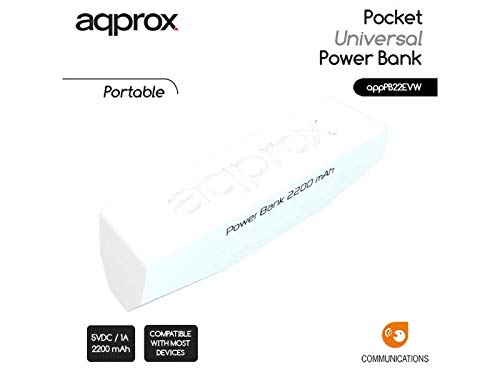 Approx - Apppb22evw pocket bank 2200 mah blanco