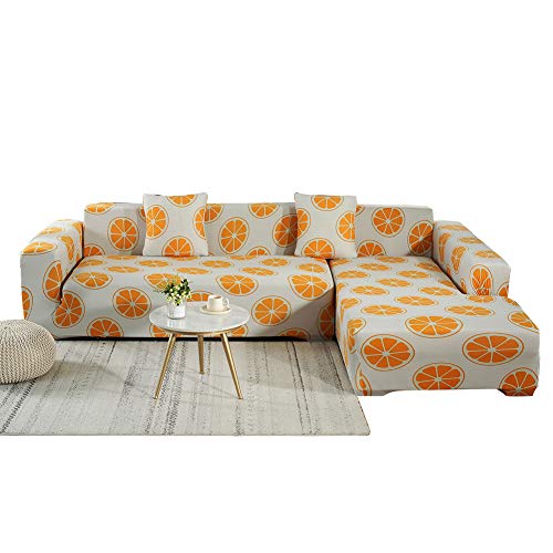 BEILENING Funda Elástica para Sofá Chaise Longue,Funda de Sofá Chaise Longue, Elástica Poliéster Protector de Sofá 2 Piezas x 3 Plazas BEILENING Funda Elástica para Sofá Chaise Longue,Funda de Sofá Chaise Longue, Elástica Poliéster Protector de Sofá 2 Piezas x 3 Plazas