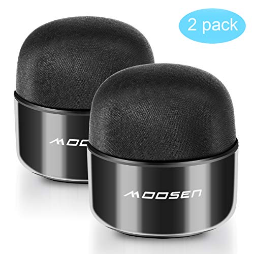 【Cierto Sonido estéreo】 moosen Two Speakers Pairing Form HD Surround Sonido Estéreo Altavoz Bluetooth, TWS Altavoz Bluetooth Inalámbrico Portátil para Casa Partido Película TV Outdoor - 2 Pack