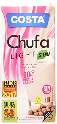 Costa Bebida De Chufa Light 1L. 1000 ml - Pack de 6