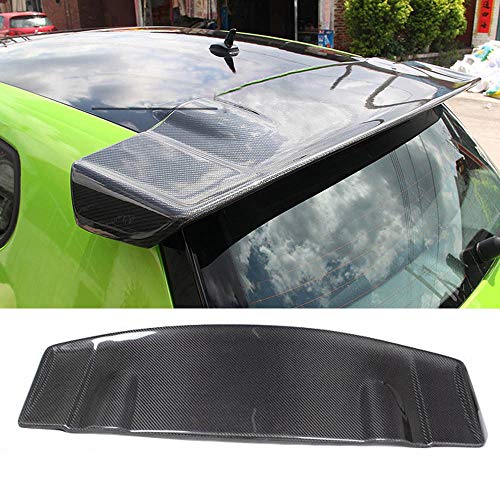 GLFDYC Auto Fibra de Carbon Alerón Trasero Spoiler, para Volkswagen VW Scirocco 2008-2013 Car Rear Trunk Techo Spoiler Lip, Universal Coche Maletero ala Cola Accesorios Nuevo Trim