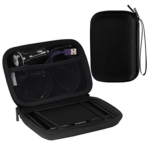 MoKo Estuche portátil de GPS de 5 Pulgadas,Bolsa de Almacenamiento de Bolsa de protección portátil Dura para el navegador GPS Garmin/Tomtom/Magellan con Pantalla de 5"- Negro MoKo Estuche portátil de GPS de 5 Pulgadas,Bolsa de Almacenamiento de Bolsa de protección portátil Dura para el navegador GPS Garmin/Tomtom/Magellan con Pantalla de 5"- Negro