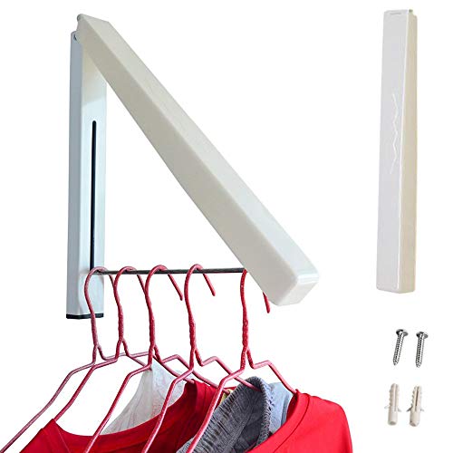 NEEGO Percheros De Pared Plegable Suspensión de Pared Percheros Plegable Colgador De Montaje Colgante de Ropa Plegable Ajustable Closet de Lavandería Para el Balcón, Hotel, Cuarto de Baño, Dormitorio NEEGO Percheros De Pared Plegable Suspensión de Pared Percheros Plegable Colgador De Montaje Colgante de Ropa Plegable Ajustable Closet de Lavandería Para el Balcón, Hotel, Cuarto de Baño, Dormitorio
