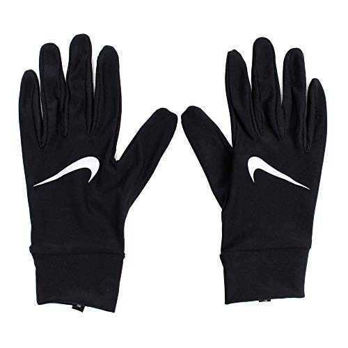 NIKE Men´S Lightweight Tech Running Gloves Guantes, Unisex Adulto, Multicolor (Black/Black/Silver), XL NIKE Men´S Lightweight Tech Running Gloves Guantes, Unisex Adulto, Multicolor (Black/Black/Silver), XL