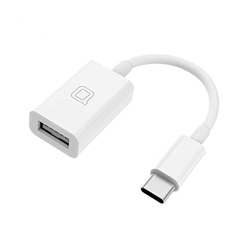 nonda Adaptador USB C a USB, Adaptador Thunderbolt 3 a USB hembra para MacBook Pro 2019/2018/2017, MacBook Air 2018, Surface Go y más dispositivos tipo C