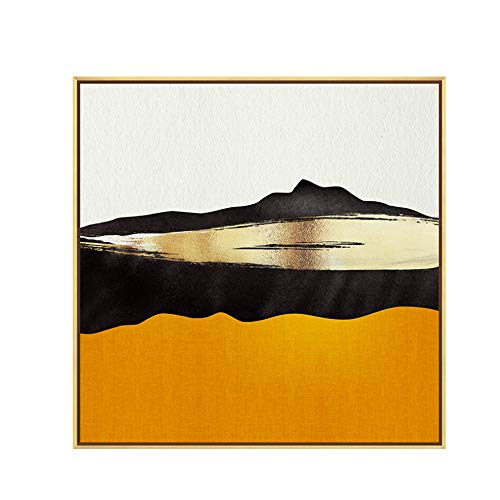 pintura decorativa luz plaza de lujo restaurante comedor pintura hotel modelo habitación pintura en oro pintura viva pintura de pared 60x60cm (23.6"x23.6") Sin marco pintura decorativa luz plaza de lujo restaurante comedor pintura hotel modelo habitación pintura en oro pintura viva pintura de pared 60x60cm (23.6"x23.6") Sin marco