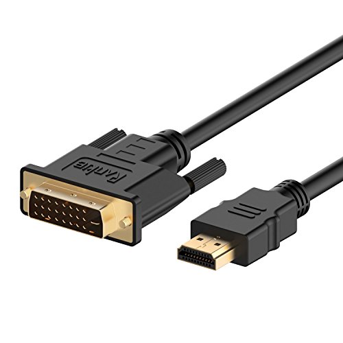 Rankie Cable Adaptador HDMI a DVI, 1,8m, Negro Rankie Cable Adaptador HDMI a DVI, 1,8m, Negro