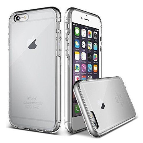 REY Funda Carcasa Gel Transparente para iPhone 5 y 5S Ultra Fina 0,33mm, Silicona TPU de Alta Resistencia y Flexibilidad
