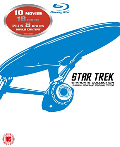 Star Trek - 10 Movie Stardate Collection (12 Blu-Ray) [Edizione: Regno Unito] [Reino Unido] [Blu-ray]