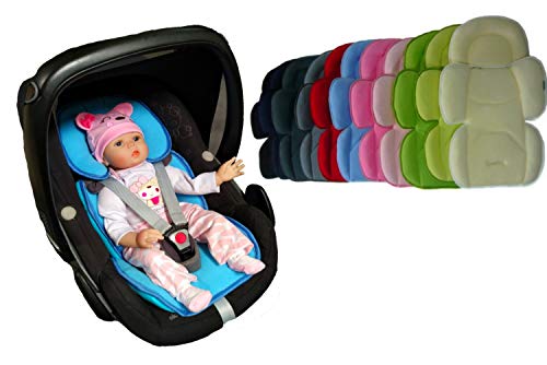 Sweet Baby ** SOFTY MAXI ROJO ** Cojín reductor para silla de bebé / Protector de cuerpo para coche (0-12 meses)