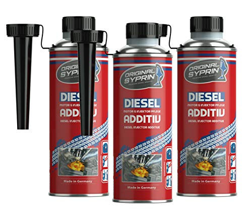 SYPRIN Original Diesel additivo para Motores Diesel Diesel Sistema inyectores Diesel Extractor de inyector diésel de additive Combustible additivo Limpiador