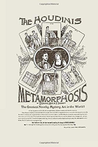 The Houdinis Metamorphosis: The Houdinis Wide Ruled Notebook, Journal for Writing, Size 6" x 9", 110 Pages