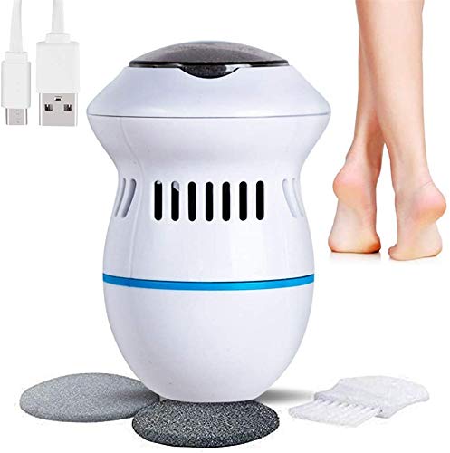 TTCPUYSA Portable Electric Vacuum Adsorption Foot Grinder, USB Rechargeable Foot File Exfoliator, for Feet and Hands Care