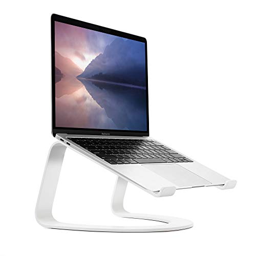 Twelve South Curve - Soporte de Aluminio para Apple MacBook y Ordenadores portátiles - Blanco (Edición Especial)