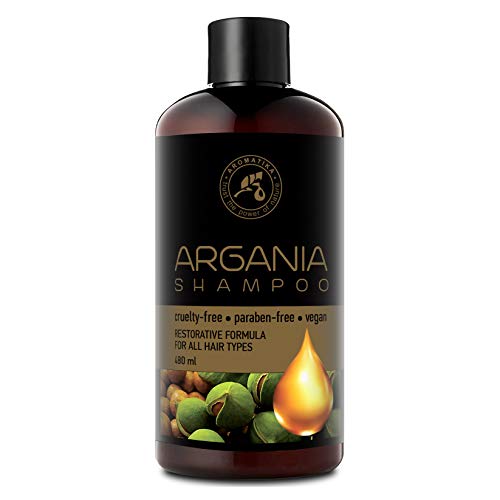 Aceite de Argan 480ml - Shampoo con Aceite de Argán Natural y Extractos de Hierbas - para Todo Tipo de Cabello - Fórmula Reparadora Especial para Hombres - Cuidado del Cabello - Argan Oil Champu Aceite de Argan 480ml - Shampoo con Aceite de Argán Natural y Extractos de Hierbas - para Todo Tipo de Cabello - Fórmula Reparadora Especial para Hombres - Cuidado del Cabello - Argan Oil Champu