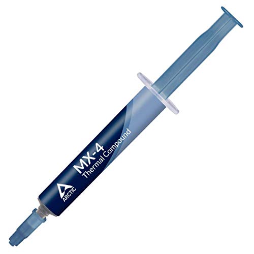 Arctic MX-4 2019 Edition – Compuesto térmico de micropartículas de Carbono, Pasta térmica para Cualquier Ventilador de CPU - 4 Gramos Arctic MX-4 2019 Edition – Compuesto térmico de micropartículas de Carbono, Pasta térmica para Cualquier Ventilador de CPU - 4 Gramos