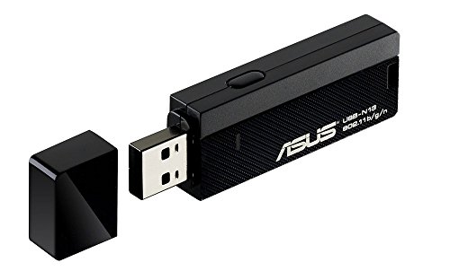 Asus USB-N13 - Adaptador USB inalámbrico (Dual-Band, AC600, WPS, Multi OS), negro