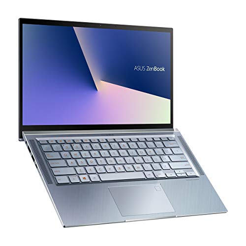 ASUS ZenBook 14 UM431DA-AM022 - Portátil de 14" FullHD (Ryzen 7 3700U, 16GB RAM, 512GB SSD, AMD Radeon RX Vega 10, Endless) Metal Azul Utopia - Teclado QWERTY Español