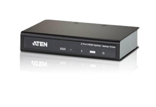 ATEN VS182A HDMI - Splitter de vídeo (HDMI, 5.3 V, 0-50 °C, -20-60 °C, 0-80%, 2X HDMI)