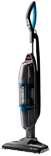 Bissell 1977N Aspirador y Limpiador a Vapor, 1600 W, 81 Decibelios, Azul, Titanio