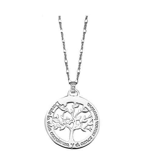 Collar Lotus Silver LP1641-1/1 Árbol de la vida Plata de ley Collar Lotus Silver LP1641-1/1 Árbol de la vida Plata de ley