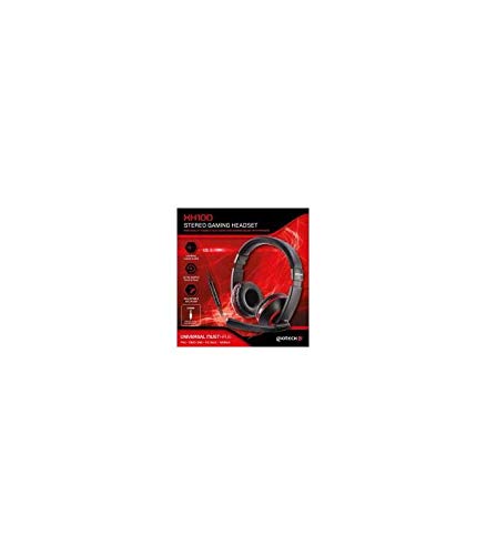 Gioteck - Auricular estereo con cable XH-100 Negro y Rojo multiplataforma (PS4)