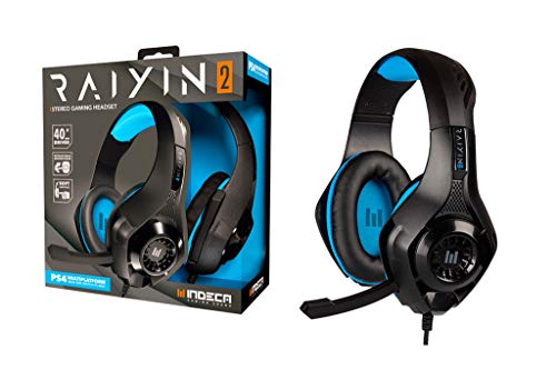 Indeca - Auricular casco estéreo multiplataforma Raiyin 2.0 (PS4, Xbox One, Pc, Mac)