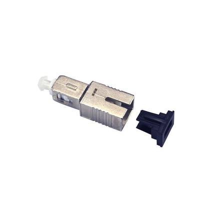 LC SC FC Optic Plug Type Fixed Type Singlemode - Atenuador de Fibra óptica (Macho a Hembra) 10dB SC Male to Female