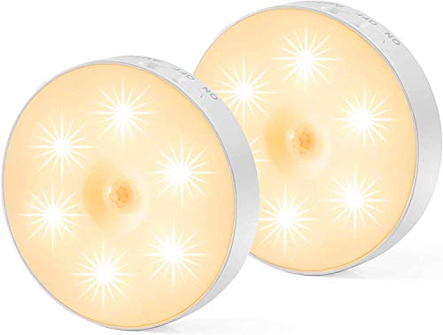 Luz Nocturna Sensor Movimiento Armario, Cobiz 2 piezas Lámpara Nocturna Recargable con 3 Modo, Luces De Noche Ideal para Pasillo Escalera Sótano Cocina Garaje Dormitorio Baño Luz Nocturna Sensor Movimiento Armario, Cobiz 2 piezas Lámpara Nocturna Recargable con 3 Modo, Luces De Noche Ideal para Pasillo Escalera Sótano Cocina Garaje Dormitorio Baño