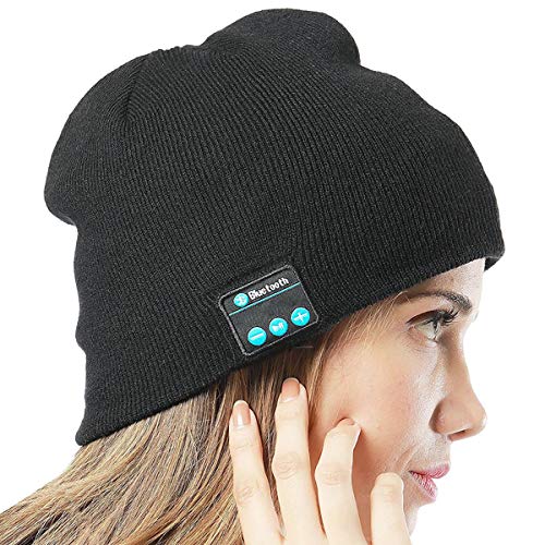 MP power @ Negro Inalámbrica Auriculares deportivos Gorro Bluetooth con construido en Handsfree Micro Auricular Compatible con Iphone 6 Plus 6s Plus 6 6S 5 5S 4 4S 3G 3GS Samsung Galaxy S6 S6 Edge Edge+ S5 S4 S4 Active S4 Mini S3 S3 Mini S2 Note 4 Ipod To