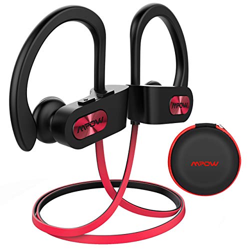 Mpow Auriculares Bluetooth Deportivos, Flame Inalámbricos Running IPX7 Impermeable Cascos V5.0 In-Ear, Correr con Micrófono, Cancelación de Ruido Gimnasio,Viajes,Deporte para iPhone Android