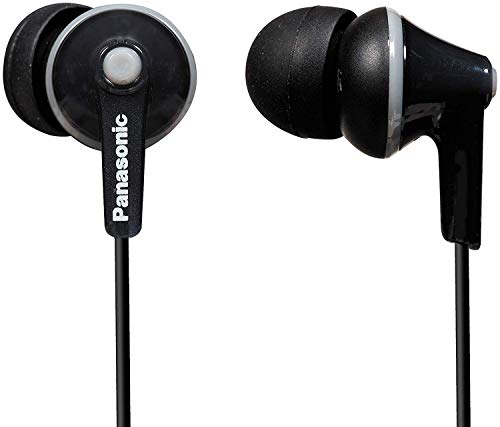 Panasonic RP-HJE125E-K Auriculares Boton con Cable In-Ear (Headphone Sonido Estéreo para Móvil, MP3/MP4, Diseño de Ajuste Cómodo, Imán Neodimio 9mm, Presión de sonido de 97 dB) Color Negro Panasonic RP-HJE125E-K Auriculares Boton con Cable In-Ear (Headphone Sonido Estéreo para Móvil, MP3/MP4, Diseño de Ajuste Cómodo, Imán Neodimio 9mm, Presión de sonido de 97 dB) Color Negro