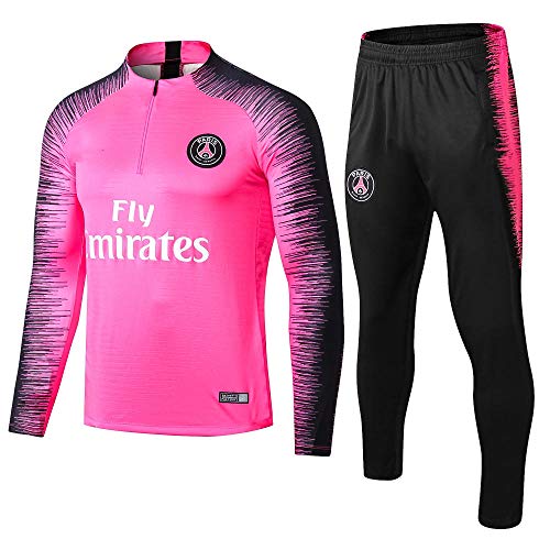 Paris Black Camiseta de Manga Larga de fútbol Primavera y otoño Chaqueta Apariencia Adultos Sudaderas Trajes de Entrenamiento, XL Paris Black Camiseta de Manga Larga de fútbol Primavera y otoño Chaqueta Apariencia Adultos Sudaderas Trajes de Entrenamiento, XL